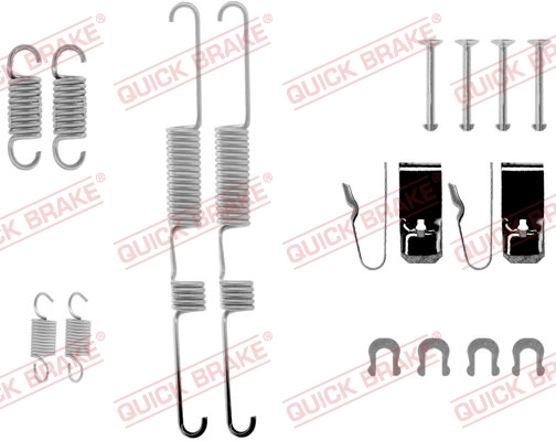 Accessory Kit, brake shoes
